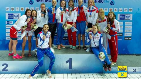 Мария Каменева завоевала четыре медали чемпионата России
