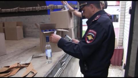 В Оренбуржье изъяли немаркированный алкоголь стоимостью более 1 миллиона рублей
