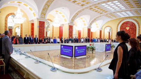 Победителей конкурса «Золотая молодежь Оренбуржья» наградили в Доме Советов