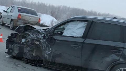 В Оренбурге из-за аварии на Загородном шоссе  парализовало движение
