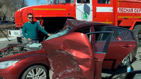 В Оренбурге в ДТП с «Маздой» на проспекте Гагарина погиб один человек