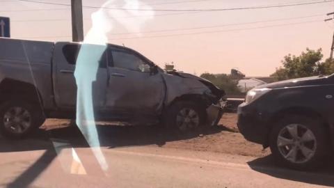 Под Оренбургом в ДТП с участием 4 автомобилей пострадали двое