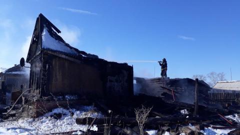 При пожаре в Бузулукском районе погиб семилетний ребёнок