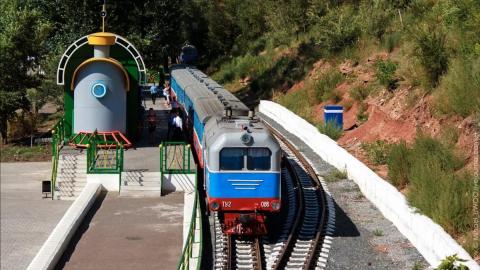 На этой неделе в Оренбурге начнет работать детская железная дорога