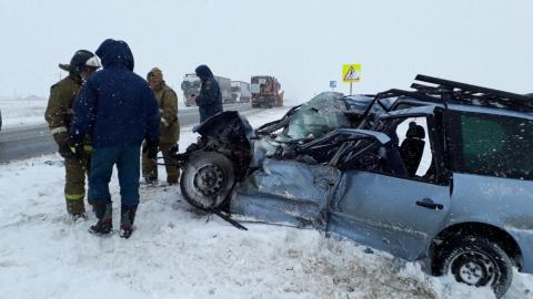 Смертельное ДТП: на трассе Оренбург-Акбулак погибли 5 человек 