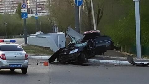 В Оренбурге ночью произошло ДТП с Chevrolet на проспекте Гагарина