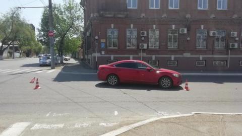 В Оренбурге на ул. Комсомольской водитель «Мазды» сбил пешехода