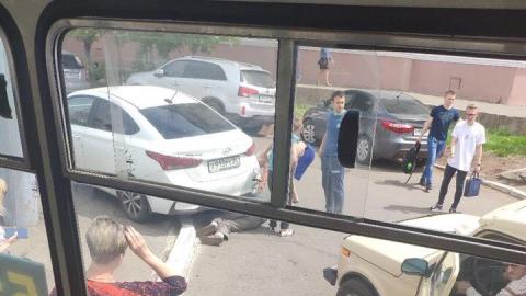 В Оренбурге в ДТП «Нивой» маршруткой пострадал пенсионер