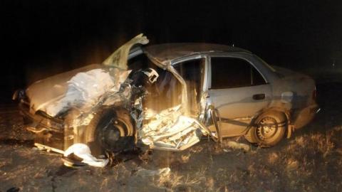 На трассе Оренбург - Самара столкнулись Volvo и Mitsubishi: есть пострадавшие