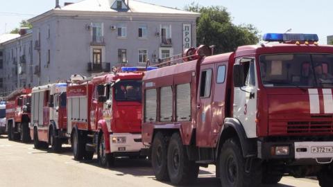 На Салмышской горел 18-тиэтажный жилой дом 