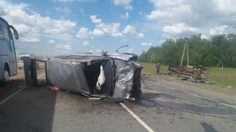 В серьезном ДТП на трассе Оренбург-Самара пострадали несколько человек