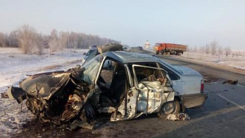 Водитель Daewoo Nexia погиб в ДТП на трассе Оренбург – Казань 