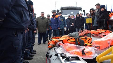 Вице-губернатор Сергей Балыкин проверил готовность спецслужб и техники к зиме