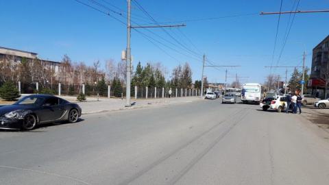 В Оренбурге в ДТП с Porsche и Datsun пострадала женщина