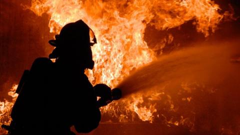В Абдулино на элеваторе произошёл пожар во время сушки семян подсолнуха