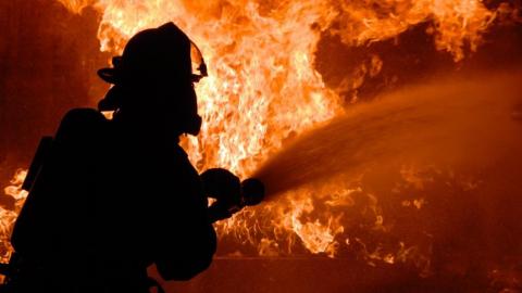 В Бугурусланском районе выгорел жилой дом
