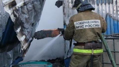 В Бузулукском районе утром горела подстанция