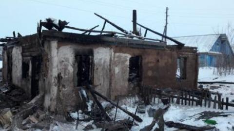 В Саракташском районе в пожаре погибли мать и сын