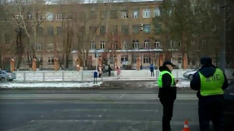  Молодого человека сбили на «зебре» у гимназии №7 в Оренбурге