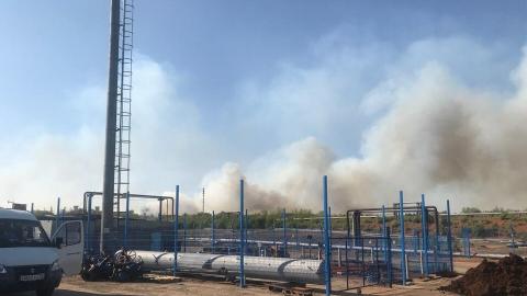 МЧС: Пожар рядом с Газзаводом успешно ликвидировали 