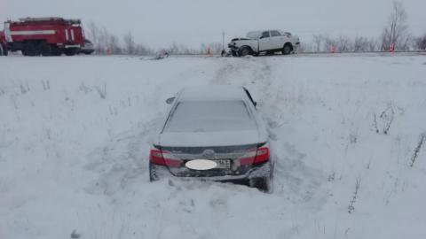 В аварии под Оренбургом погиб пассажир «Волги»