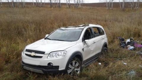 ДТП с пострадавшими в Пономарёвском районе: Chevrolet слетела в кювет