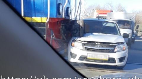В очередное ДТП попало оренбургское такси
