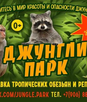 Выставка обезьян и животных «Джунгли парк»