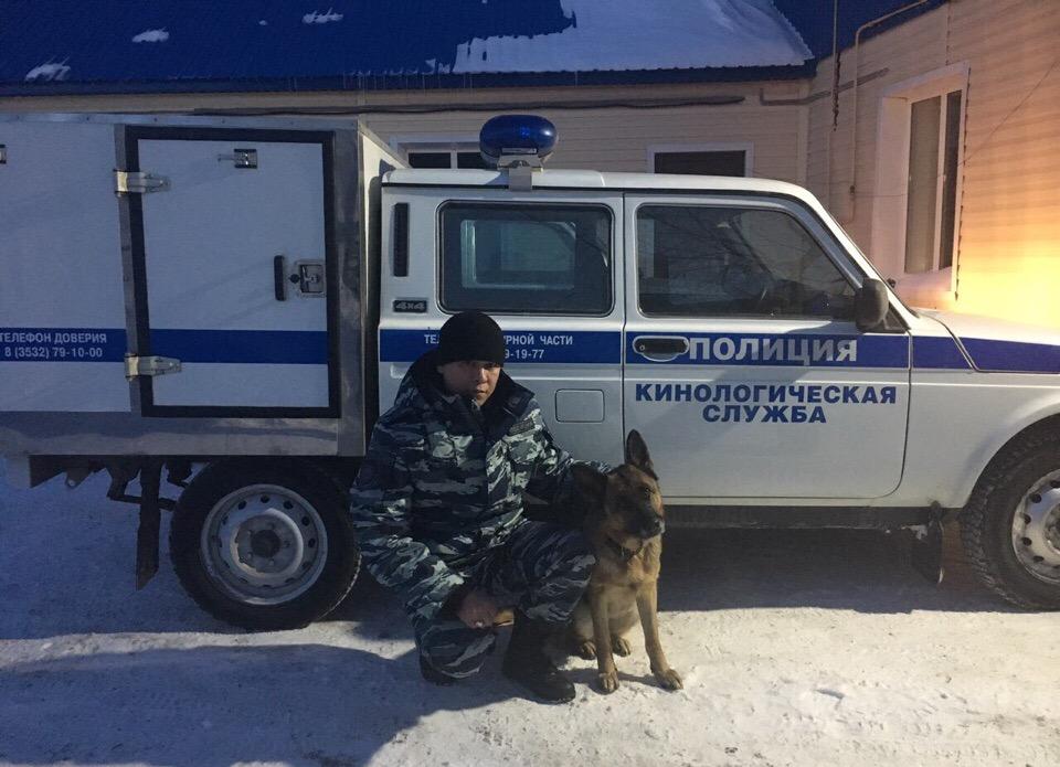 В Оренбурге служебная собака помогла найти вора В Оренбурге служебная собака помогла найти вора